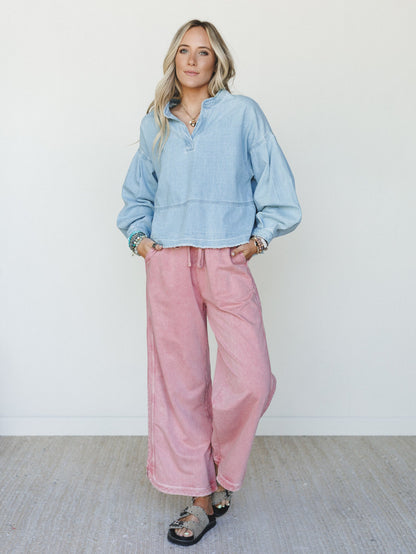 Heart of Denim 3 Piece Bundle - Mauve