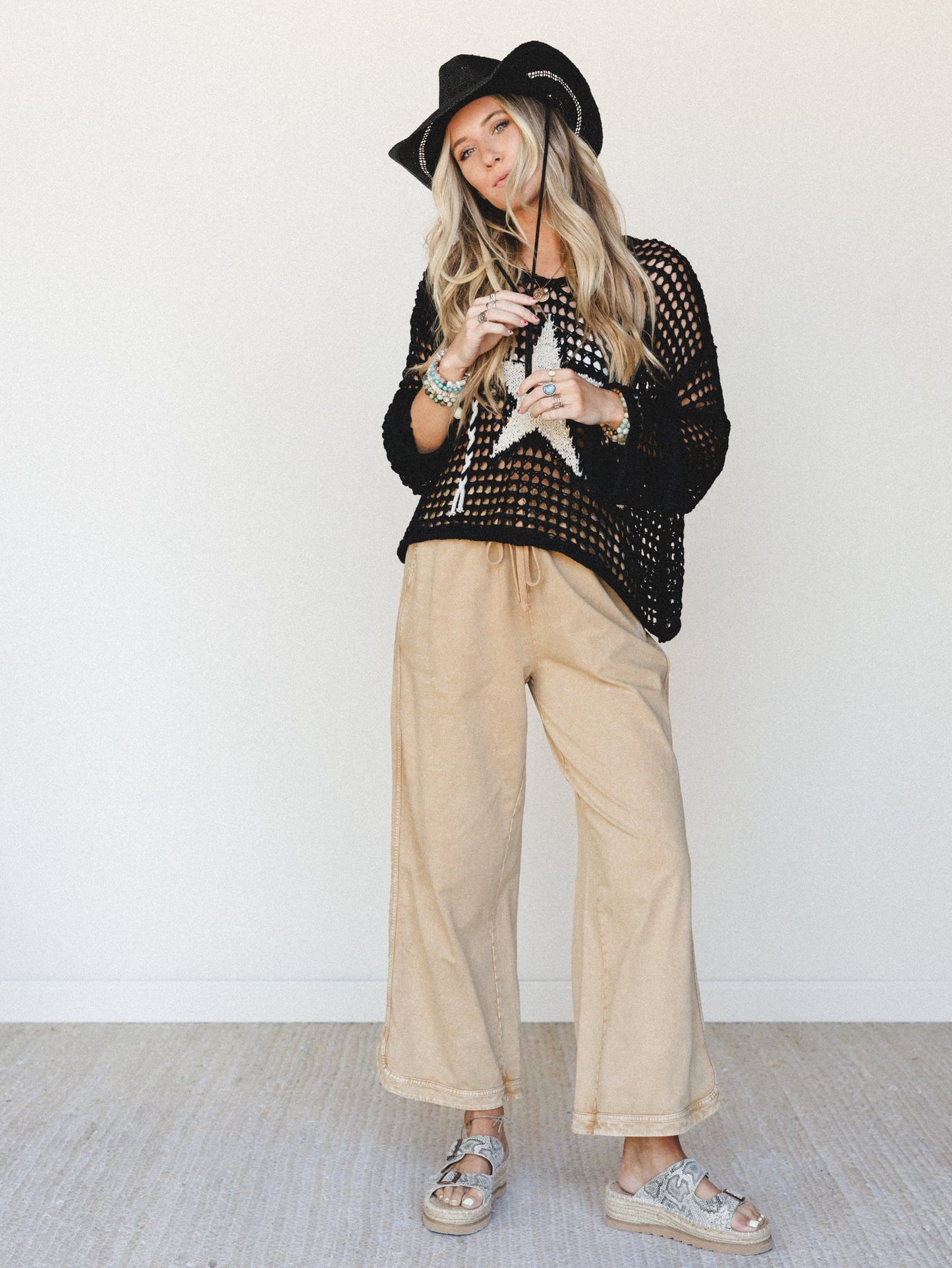 Cowgirl Sun 3 Piece Bundle - Black