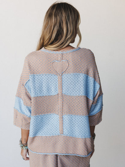 Cool Summers Top - Blue Mocha