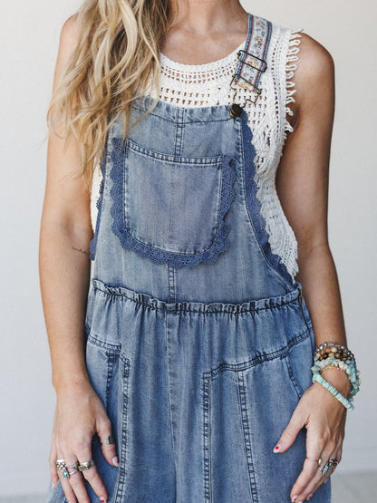 Breezy Denim 2 Piece Bundle - Washed Denim