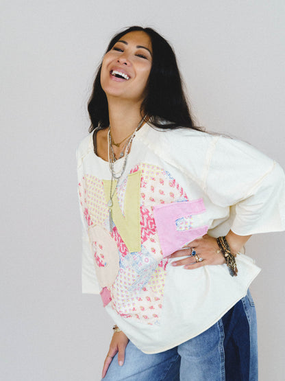 All in Love Tee - Cream