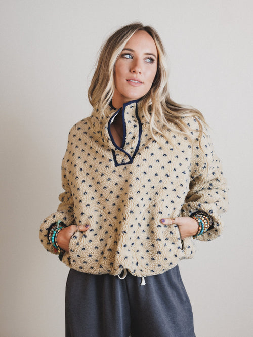 Cabin Casual Pullover - Navy - Pre Order