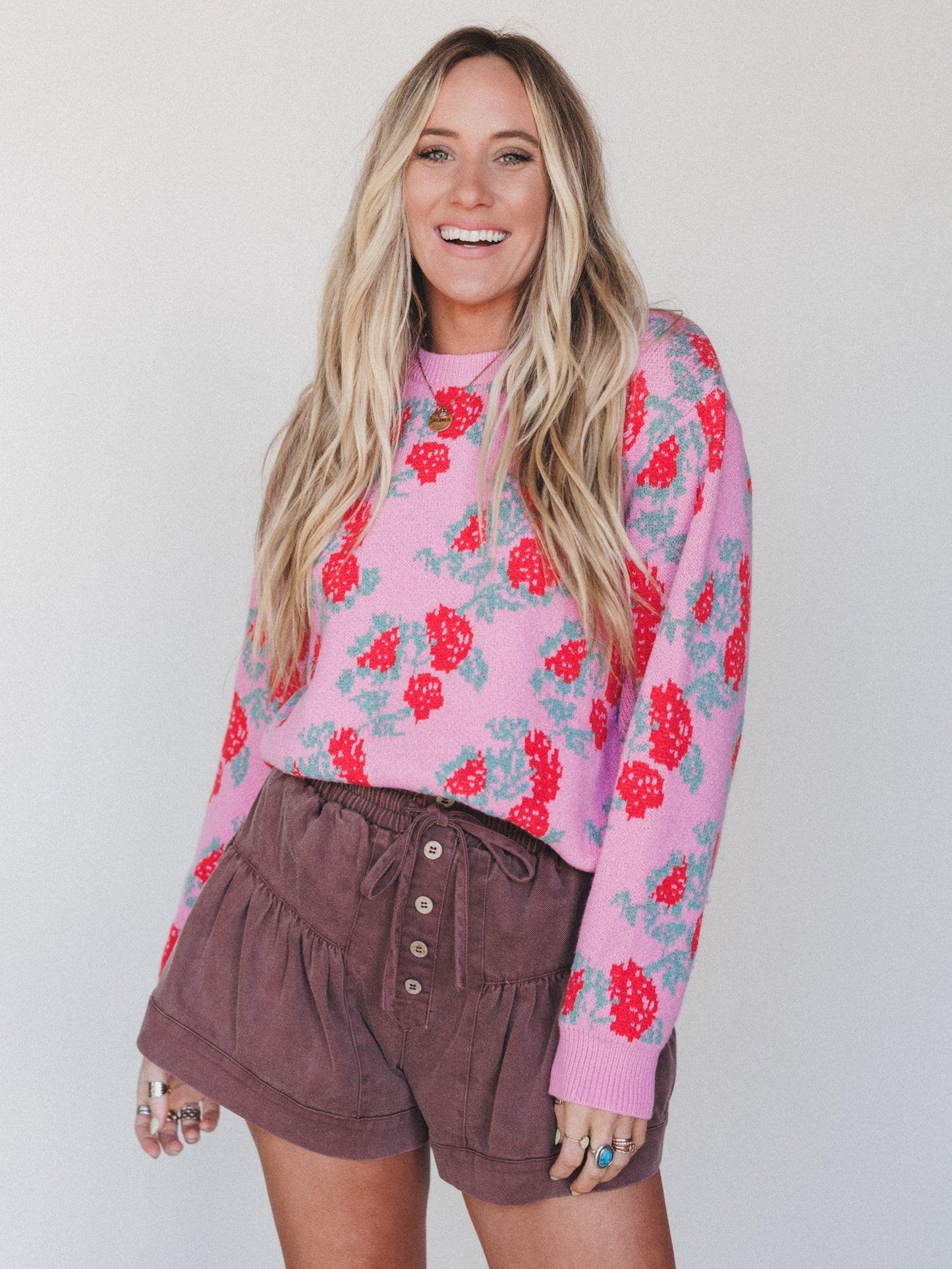 Cute Thrills Shorts - Washed Mocha