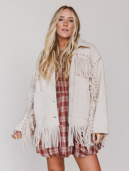Festive Fringe 2 Piece Bundle - Red