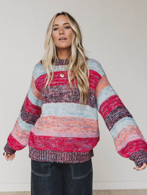 Cozy Canyon Sweater - Multi - Pre Order