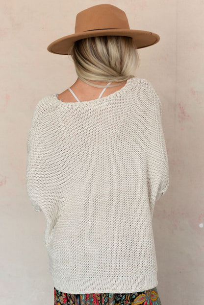 Crisp Air Sweater - Oatmeal