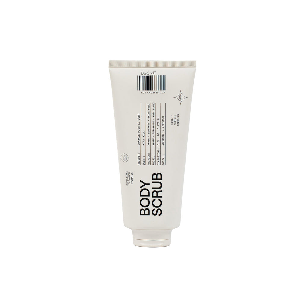 xtra milk body scrub