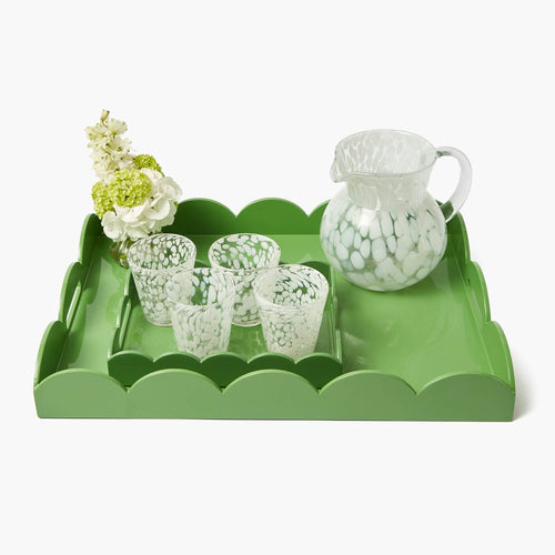 Green Lacquer Trayscape