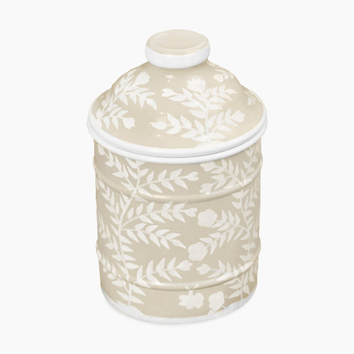 Putty Chinoiserie Canister