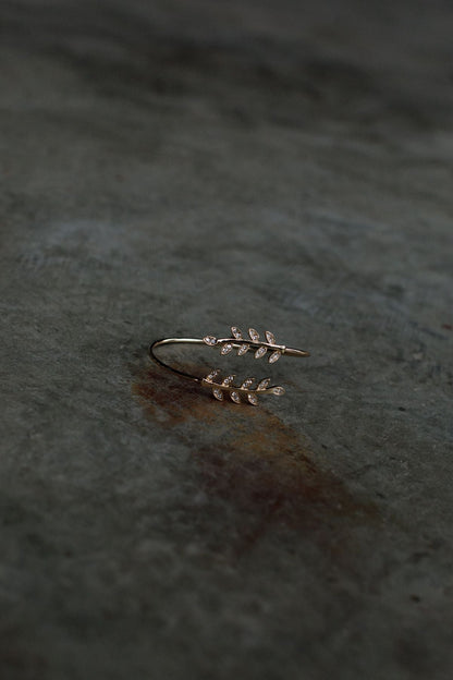 Asteria Leaf Cuff - Gold - Pre Order